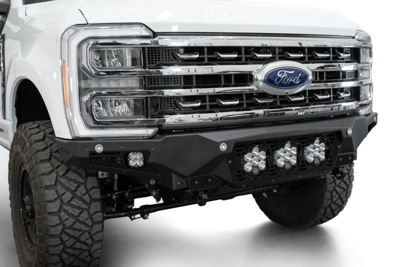 Ford F-250 Bumper - Front - Addictive Desert Designs - Bomber - Hammer Black - `23-`27